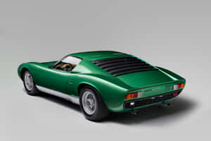 Caption: A Stunning Lamborghini Miura In Its Full Glory Wallpaper