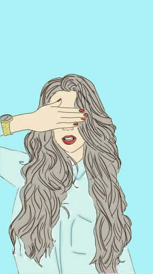 Caption: A Timid Woman Exploring Her Inner Strength Wallpaper