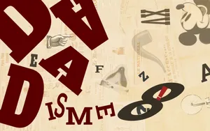 Caption: Abstract Emotions: A Salute To Dadaism Wallpaper