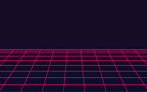 Caption: Abstract Glowing Neon Symphony Wallpaper