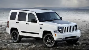 Caption: Adventure Awaits With Jeep Liberty Wallpaper