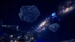 Caption: Adventuring Through Outer Worlds Wallpaper