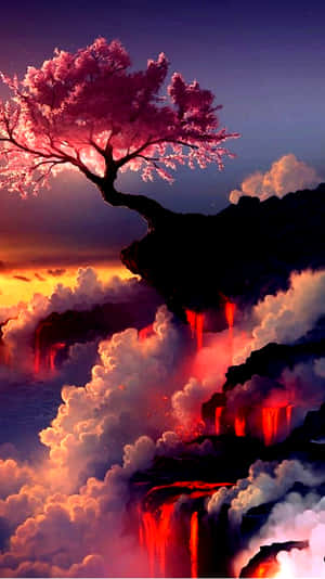 Caption: Aesthetic Beauty Unleashed: A Vintage Iphone Photograph Wallpaper