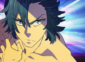 Caption: Aikuro Mikisugi With His Infectious Smile! Wallpaper