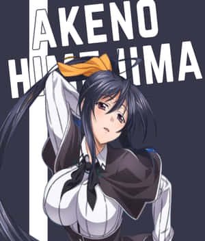 Caption: Akeno Himejima - The Thunder Goddess Wallpaper