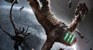 Caption: Alien Invasion In The Cosmic Void Wallpaper