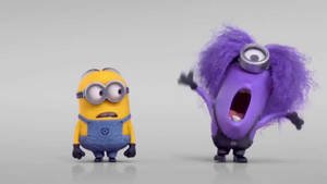 Caption: An Evil Minion Caught In The Act Of Mischief. Wallpaper