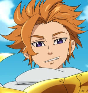 Caption: Arthur Pendragon From Seven Deadly Sins Wallpaper