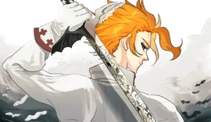 Caption: Arthur Pendragon In Seven Deadly Sins Anime Wallpaper