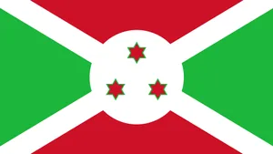 Caption: Artistic Representation Of The Burundi Flag Wallpaper