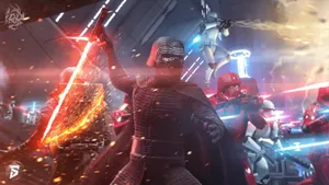 Caption: Awe-inspiring View Of The Ancient, Sacred City Of Jedha In Rogue One: A Star Wars Story. Wallpaper