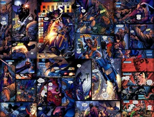 Caption: Batman And Red Hood Face Off Wallpaper