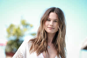 Caption: Behati Prinsloo: Radiant Elegance Wallpaper