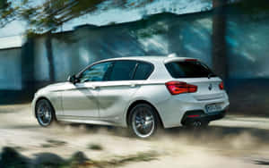 Caption: Bmw 1 Series - A Perfect Blend Of Elegance And Performance Wallpaper