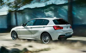 Caption: Bmw 1 Series - A Perfect Blend Of Elegance And Performance Wallpaper