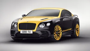 Caption: Bold And Luxurious - Bentley Continental Supersports Wallpaper