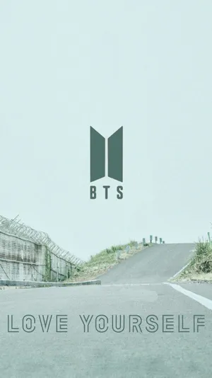 Caption: Bts Love Yourself - Inspiring Self-love And Positivity Wallpaper