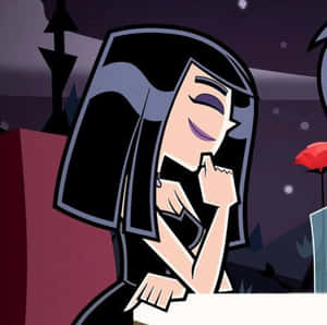 Caption: Captivating Grown-up Sam Cartoon Pfp Wallpaper