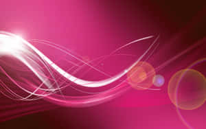 Caption: Captivating Pink Abstract Artwork Wallpaper
