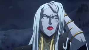 Caption: Carmilla, The Enigmatic Vampire Lady Of Castlevania Wallpaper