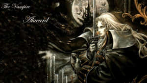 Caption: Castlevania's Alucard In Full Glory Wallpaper