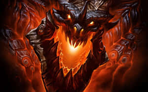 Caption: Catastrophic Destruction In World Of Warcraft Cataclysm Wallpaper