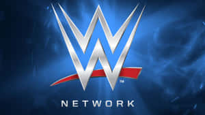Caption: Catch The Electrifying Wwe Action With Their Iconic Logo Wallpaper