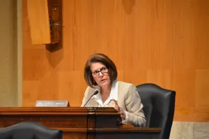 Caption: Catherine Cortez Masto In Formal Wear Wallpaper