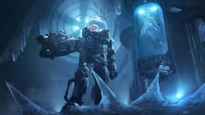 Caption: Chilling Out With Mr. Freeze Wallpaper