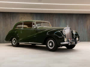 Caption: Classic Bentley Mark Vi In All Its Glory Wallpaper