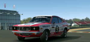 Caption: Classic Mazda Rx-3 In Pristine Condition Wallpaper