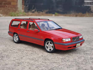 Caption: Classic Volvo 850 In Pristine Condition Wallpaper