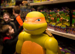 Caption: Collection Of Nostalgic Retro Toys Wallpaper