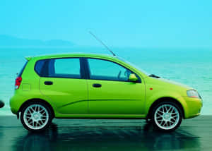 Caption: Compact Style And Excellence - Daewoo Kalos Wallpaper