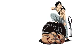 Caption: Confident Ling Yao Striking A Pose In Fullmetal Alchemist Wallpaper