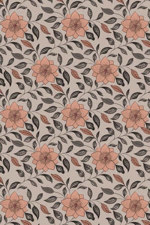Caption: Conventional Floral Design Artistry Wallpaper