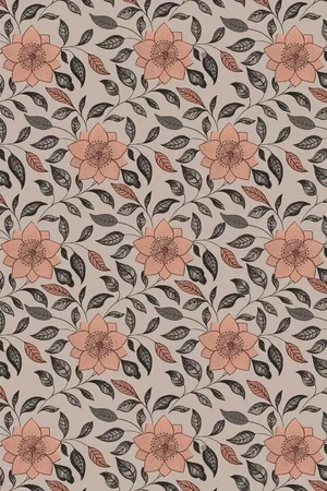 Caption: Conventional Floral Design Artistry Wallpaper