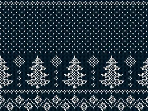 Caption: Cozy Winter Knitwear Design Wallpaper