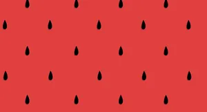 Caption: Cute Kawaii Fruit Party Wallpaper