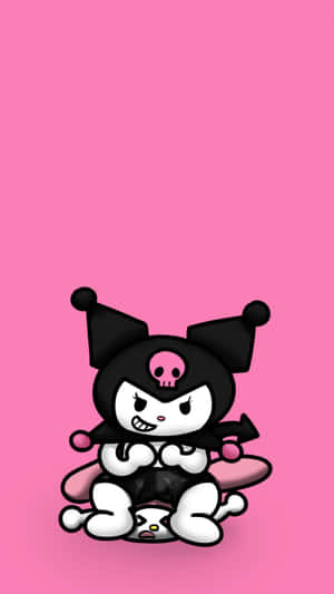 Caption: Cute Kuromi Kawaii Wallpaper Wallpaper