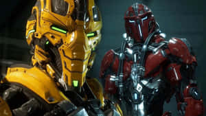Caption: Cyrax In Mortal Kombat Action Pose Wallpaper
