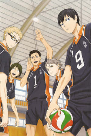 Caption: Daichi Sawamura - A Passion For Volleyball Wallpaper