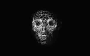 Caption: Dark Abstract Art Evoking Mystery And Emotion Wallpaper