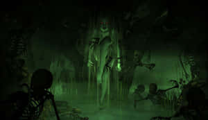 Caption: Dark And Enchanting Evil Witch Wallpaper