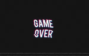 Caption: Dark Game Over - A Mysterious Adventure Awaits Wallpaper