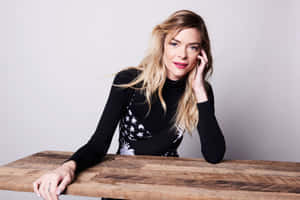 Caption: Dazzling Jaime King Exuding Elegance In High Resolution Wallpaper