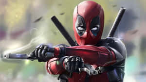 Caption: Deadpool 2: Action Unleashed! Wallpaper