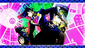 Caption: Diamond Is Unbreakable - The Adventure Begins Wallpaper