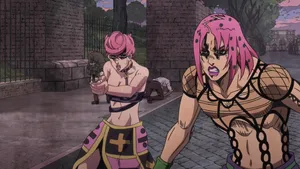 Caption: Diavolo - The Villainous Mastermind From Jojo's Bizarre Adventure Wallpaper