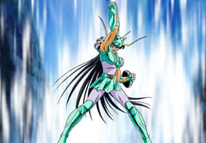 Caption: Dragon Shiryū In Full Armor Wallpaper